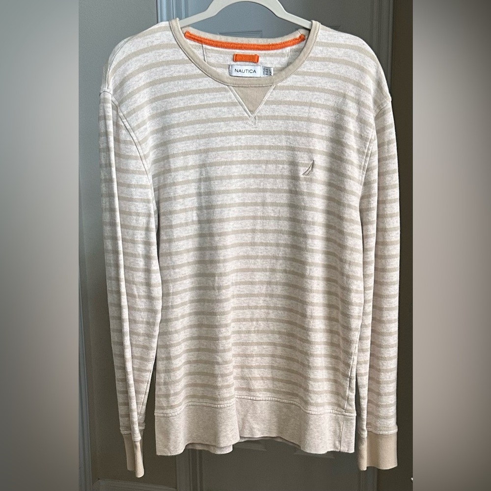 Nautica Cream Crewneck Sweater